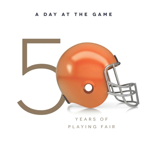 ATG 50th Tailgate Logo: A Day at the Game - 50 years of playing fair