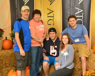 Augie Butera and family at ATG 50th Tailgate