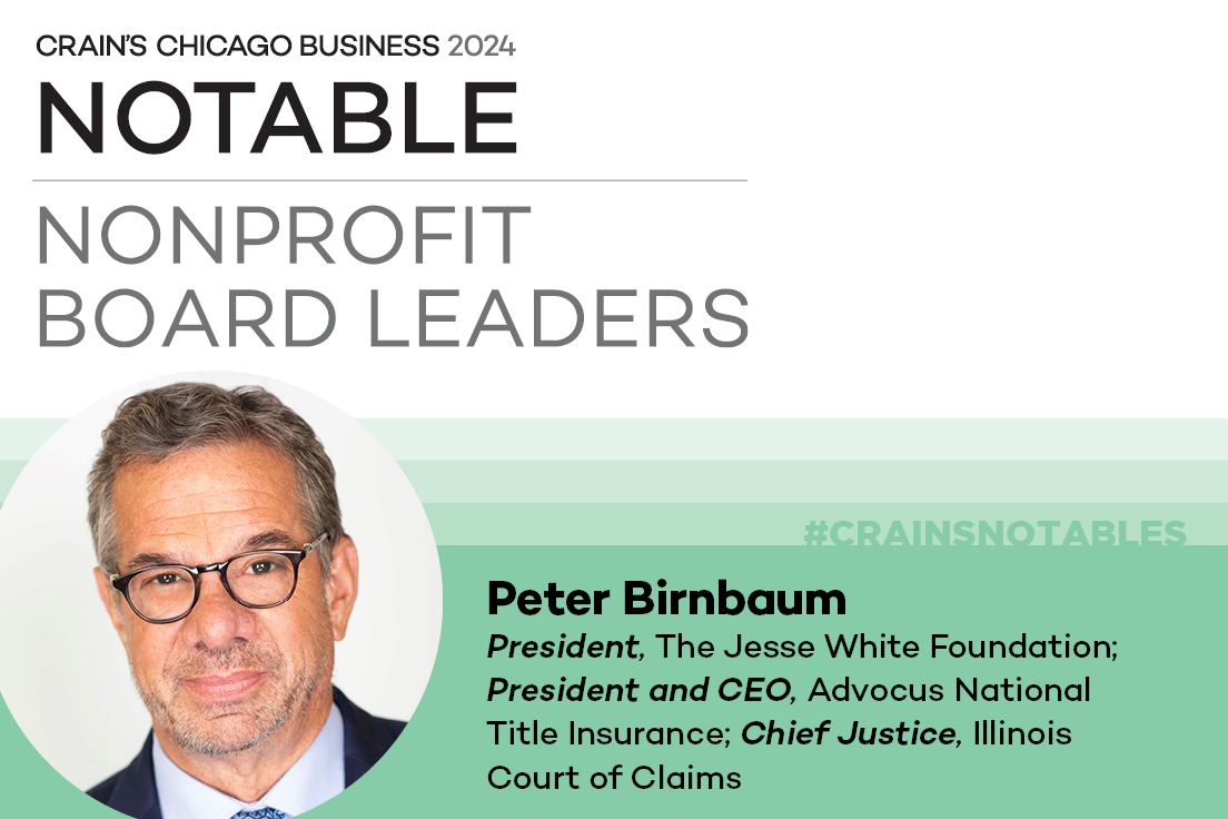 Crain's Notable Peter Birnbaum