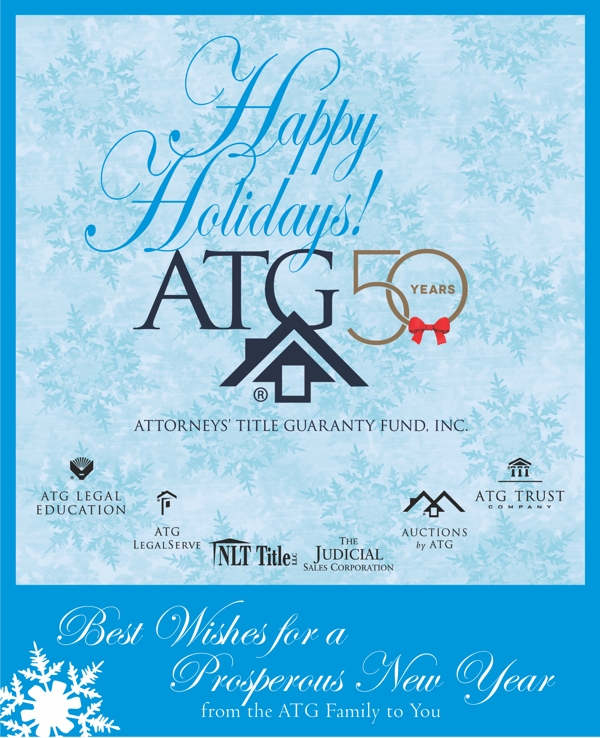 Happy Holidays! Best Wishes for a Prosperous New Year from the ATG Family to You