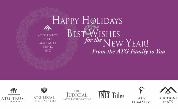 Happy Holidays and Best Wishes for the New Year!