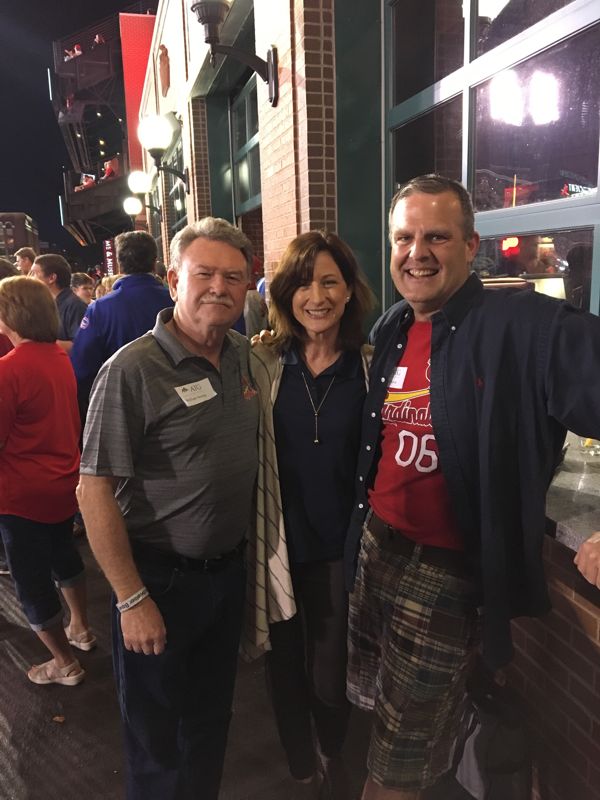 Bill Strang, Mary Beth McCarthy, and Todd Parish at 2018 ATG St. Louis Top Member Event