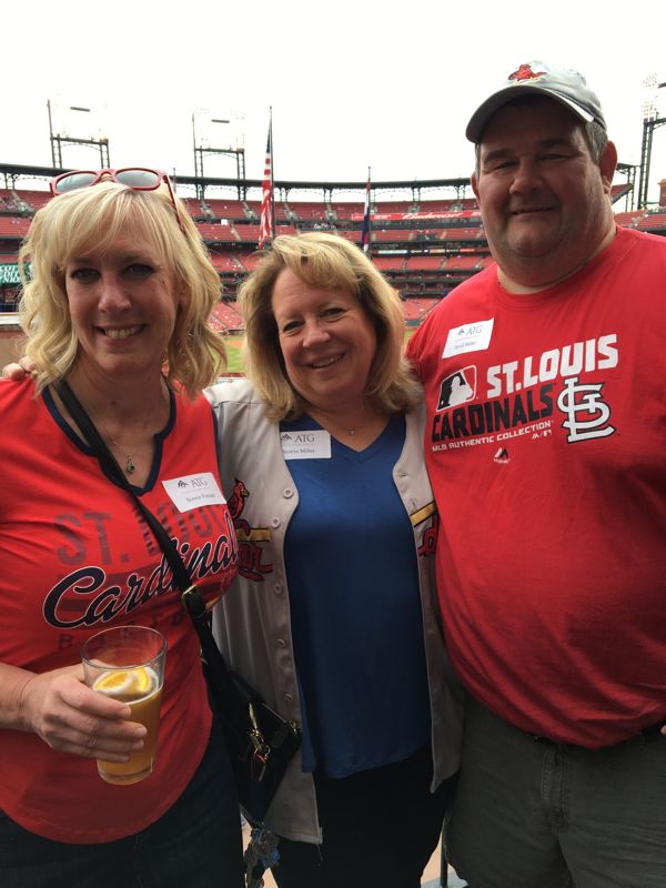 Bonnie Fietsam, Teri and Dan Miller at 2018 ATG St. Louis Top Member Event