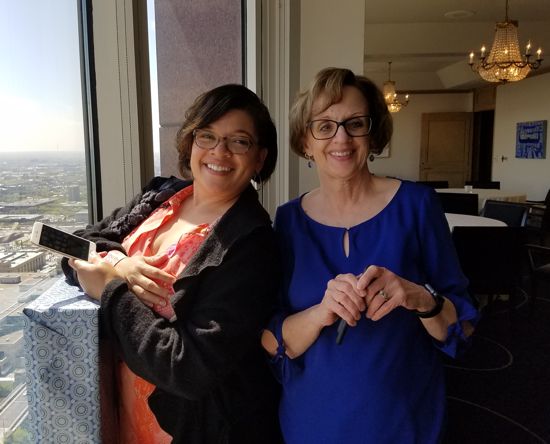 ATG Double Decade Yolanda McMullen and Mona Stevens