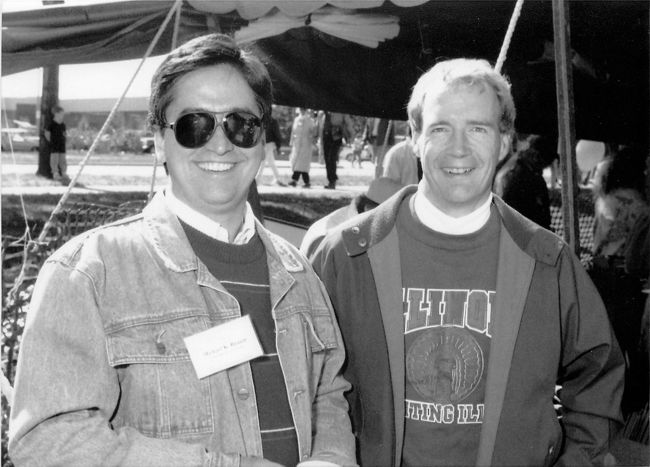 Mike and Jerry at 1989 Tailgate