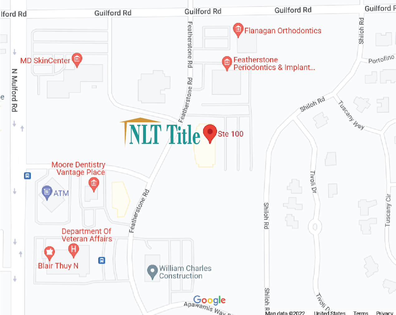 NLT Title New Rockford Office map