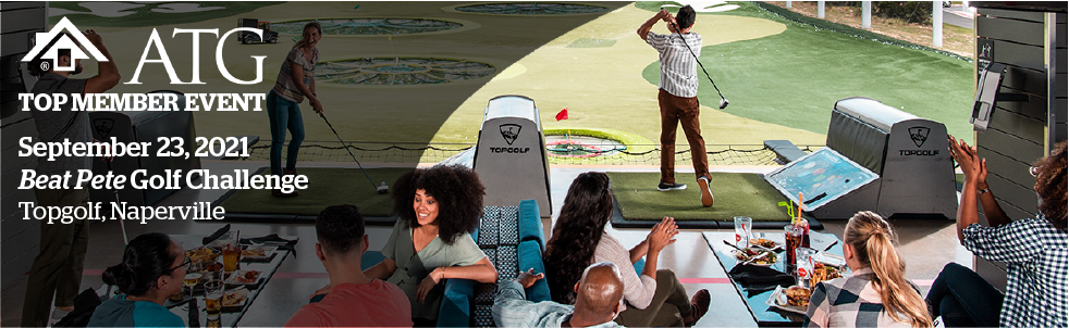 ATG Top Member Naperville Golf Challenge banner