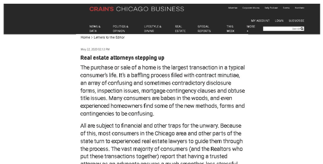 article screenshot and link